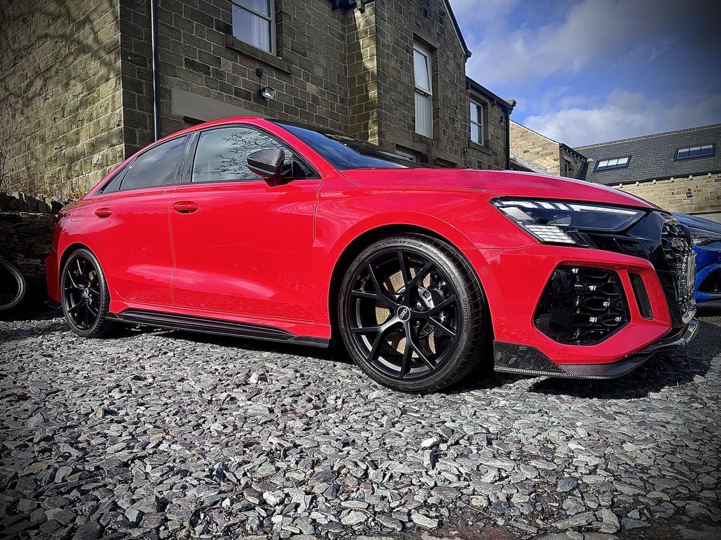 An image of cleaned Audi